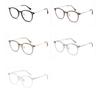 Round Myopia Glasses Metal Frame Prescription Spectacles Myopia -0.5 To -6.0 , Hyperopia +0.5 to +6.0