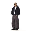American Retro Work Pants for Men and Women 2025 New Design Niche Loose Slimming Straight Casual Wide-Leg Pants
