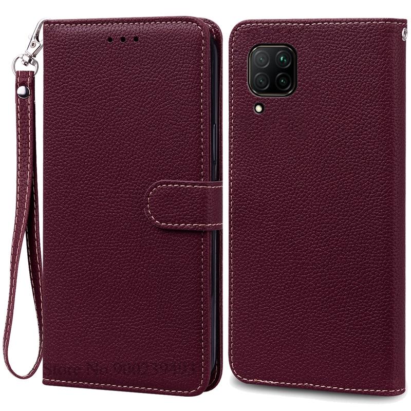 Nova 7i Case For Huawei Nova 7i Cover Case Soft Silicone Wallet Flip Case For Huawei Nova 7i Case Leather Cover Coque Fundas