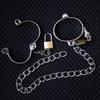 Toy Handcuffs with Bondage Restraint SM Adult Adult Amorous Supplies Handcuffs, Footcuffs, Metal, Padlock, Unisex, Restraints, Handcuffs, Footcuffs,