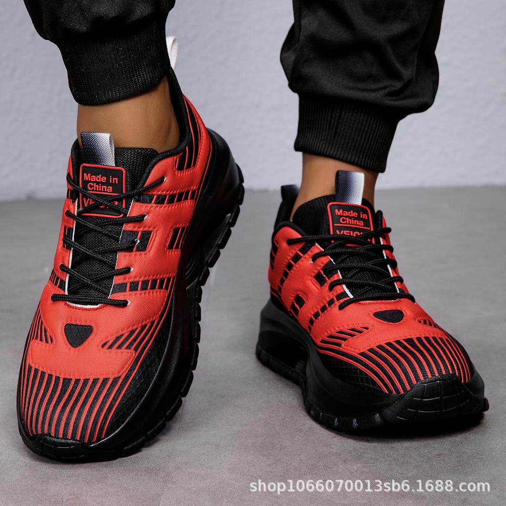 Men's casual sports shoes soft sole lightweight square dancing fitness shoes fashion travel dad shoes running shoes breathable