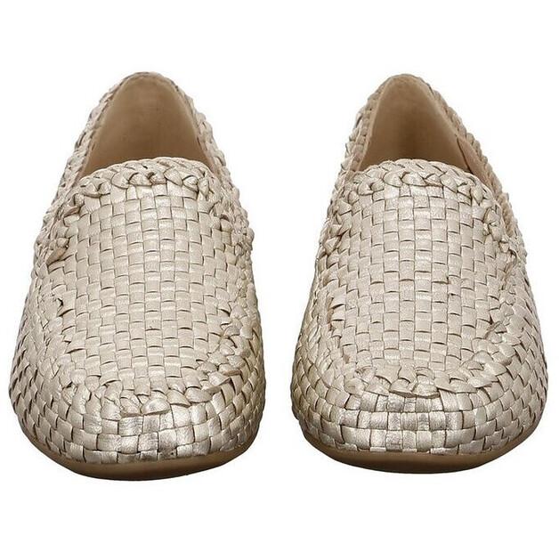 Women's Slip-ons Ara Atlanta Moccasin Platinum