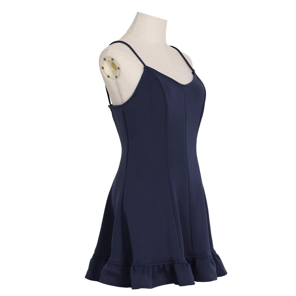 ONE PIECE Nicole Robin Costume Suspender Dress Halloween