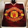 Man Utd Print FlAannel Blanket, High quality Comfortable for All Seasons, Home Decor, Warmth and Comfort