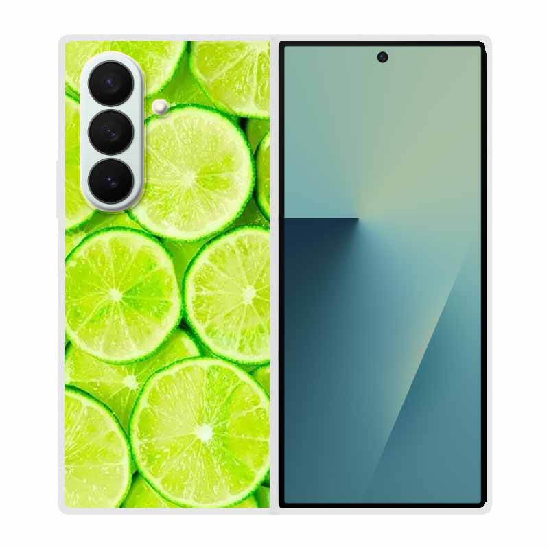 Coque For SAMSUNG Fold 7 5G Cases Animal Marble Clear Hard Phone Funda for Galaxy Z Fold7 5G Back Cover Zfold7 Transparent Shell