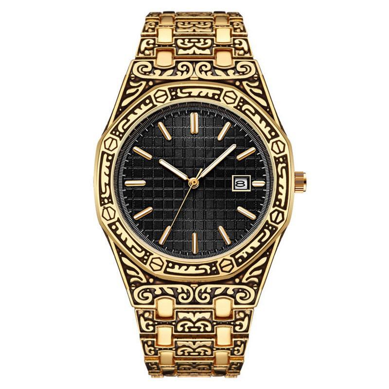 Men's Luminous Octagonal Classic Watch - Trendy Business Style