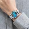 Imitation mechanical watch men's dial double calendar Fens men's classic men's quartz watch