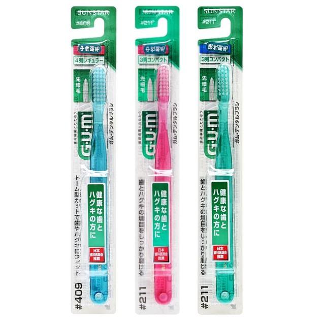 

Sunstar - Gum Toothbrush Random Color - 409