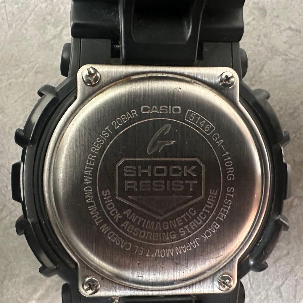 Used G-SHOCK Ana-Digi Watch [GA-110RG] Working Condition