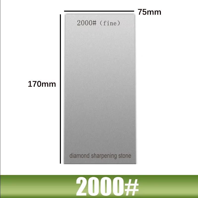 

1000 Алмазная пластина Твердый Большой Заточной камень Профессиональная точилка для ножей Водный камень Кромка Лезвие Острый Апекс Лист Рубин Spyderco 1pcs