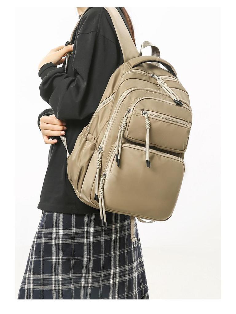 Damen 2024 Pendler-Computerrucksack mit großem Fassungsvermögen und mehreren Fächern für Studenten