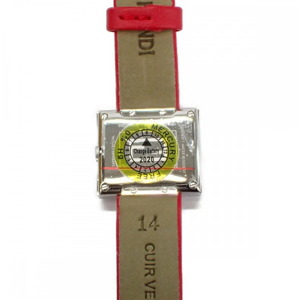 FENDI  FOW850A2YAF0C0U Watches Stainless Steel/leather Women RedDial