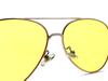 W BRIDGE TEARDROP SUNGLASS GOLD x LIGHT YELLOW [SPEED ADDICT]
