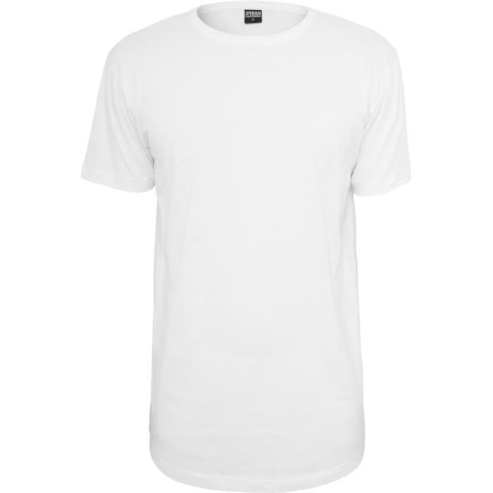 T-shirt long - Urban Classics - SHAPED - 100% coton - Look urbain - Pour homme