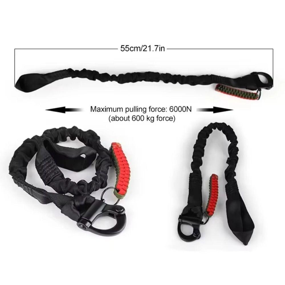 Bungee Strap Climbing Protect Sling Quick Release Outdoor Nylon Rope Safety Lanyard  Mountaineering