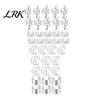 Non-fading Hair Jewelry 32/40/60Pcs Dreadlock Accessories, Hollow Carved Rings, Open Twisted Style Beads Design Easy to Wear Cuffs for Festivals