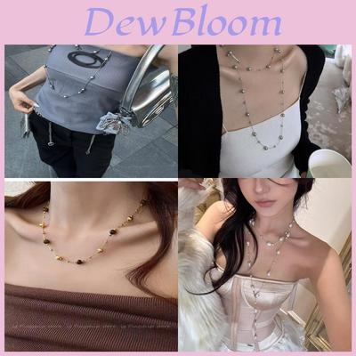 Tiger Eye Stone Multilayer Geometric Necklace With Beaded Chain For Women And Men