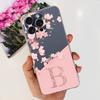 For iPhone 15 Pro Max Case iPhone 15 Plus 15 Pro Back Cover Transparent Soft TPU Letter A TO Z Capa For Apple iPhone15 15Pro Bag
