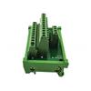 Power Strip 2 Input 12 Output DIN Rail Mounting 78mmx49mmx46mm Power Distribution Terminal Block Splitter Board For DIN Rail