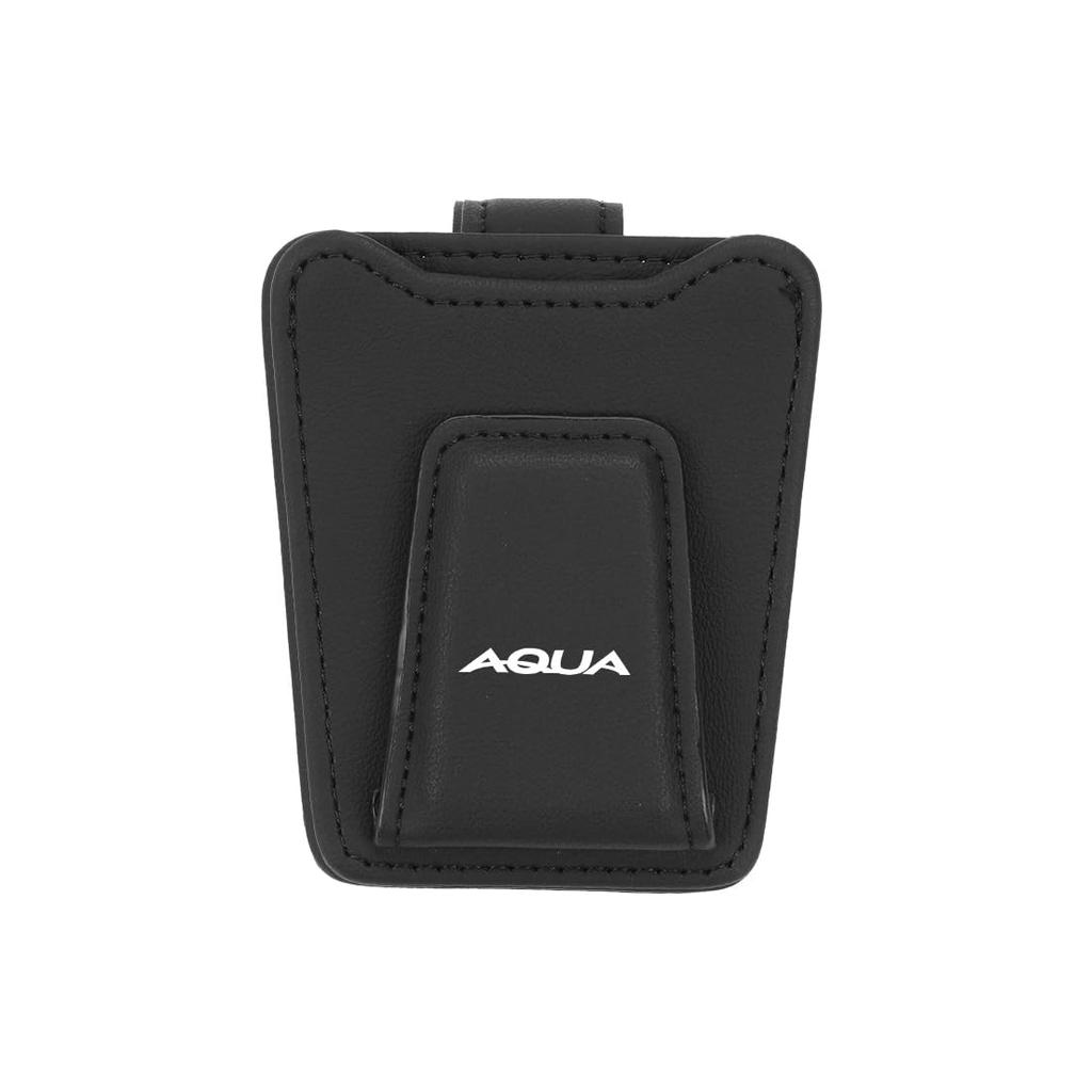 car glasses holder with a dedicated AQUA slim sunglasses holder for the new Aqua car card and parking ticket easy magnetic glasses leather sun visor