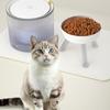 Plastic Elevated Cats Dog Bowl Stand Non Slip Base Pet Food Bowl Holder  for Dogs Cats