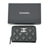 CHANEL AP3728 25B Matelasse Star CC Mark Zip Folded wallet  Unused
