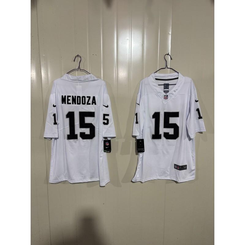 Camiseta de Fútbol Americano Bordada Oversize para Hombre Equipo Tigers Raiders Ropa Deportiva Corte Holgado Mezcla de Algodón