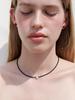 Love Me Monster 1 Rose Spinel Choker_3Color