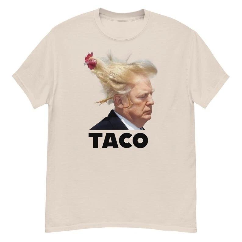 TACO Trump Always Chickens Out T-Shirt XL