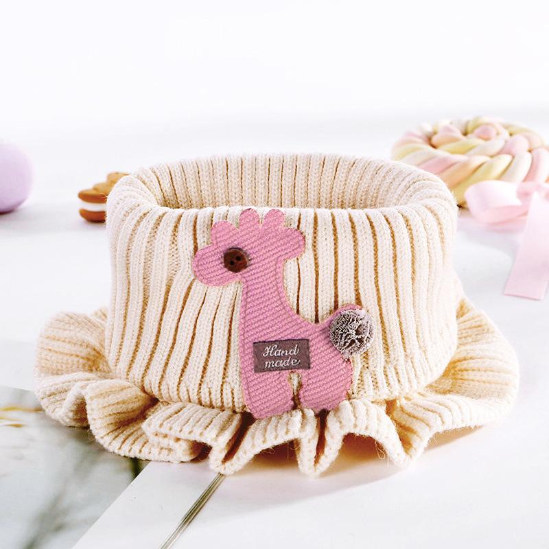 New autumn and winter children's hats cartoon bear plush hats men's and women's treasures outdoor windproof warm knitted hats
