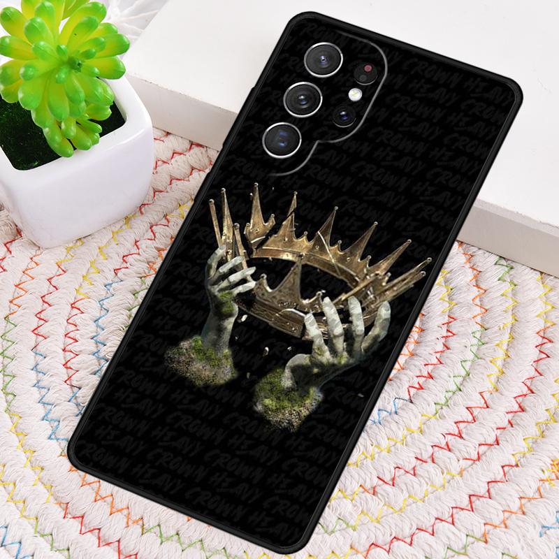 Deluxe Crown Phone Case for Samsung Galaxy note 10 pro S26 Ultra S23 S24 FE S25 S21 S22 PLUS shockproof Cove