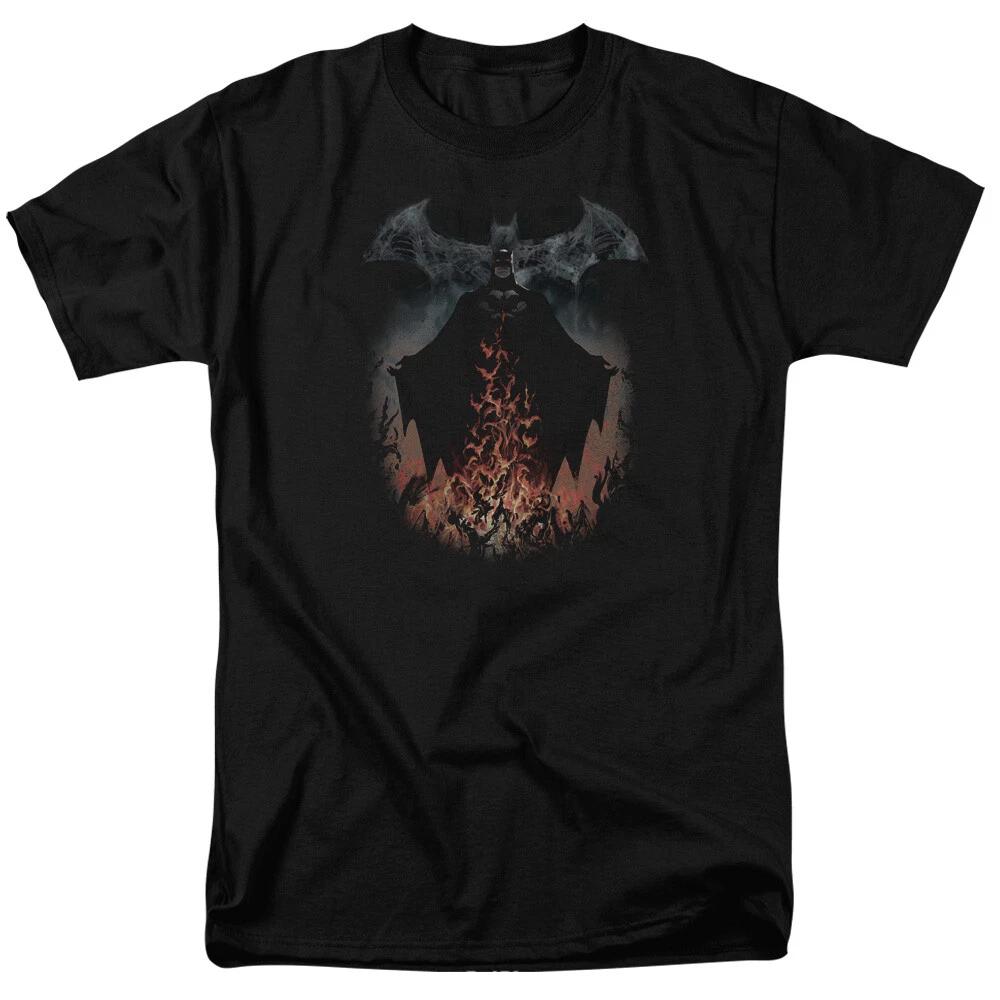 Batman  Smoke & Fire  T-Shirt - Regular or Sleeveless - to 6X L