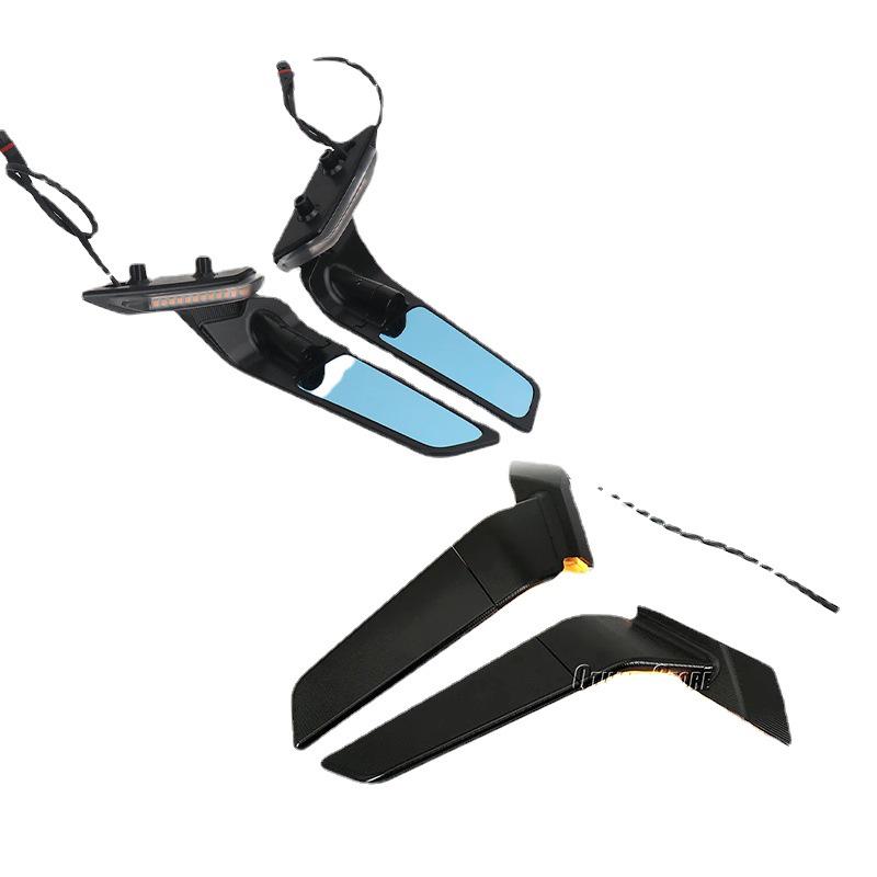 BMW S1000RR 2019-2024 LED Turn Signal Winglet Rearview Mirror