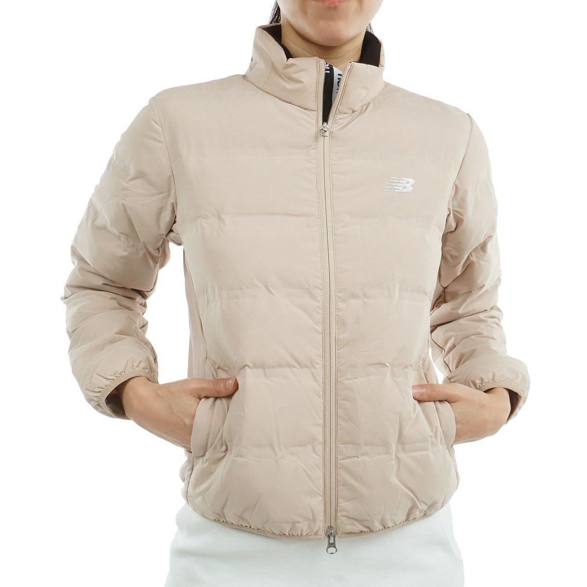 

Golf Down Blouson Heat 2 [New Balance] (Water Repellent, Windproof, Retention) / Women s / 012-4220503 041_Beige [L]