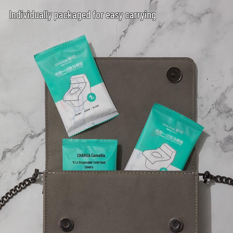 Camellia Disposable Travel Toilet Seat Covers