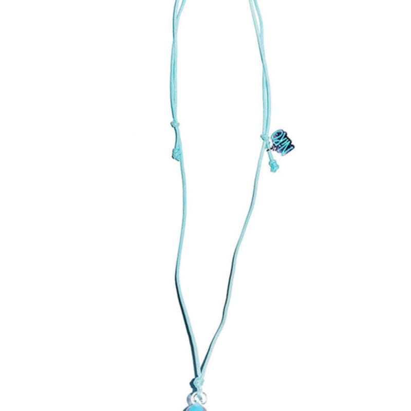 niroserendipity iLOVE MUSHROOM NECKLACE(POLY STRAP) #104