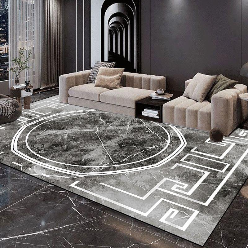 

Современные роскошные ковры для украшения гостиной, домашние ковры, большой декор для спальни, противоскользящий коврик, удобный коврик для балкона, можно стирать 60x90cm 23.6x35.4in