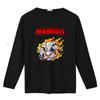 Madball Mad Ball Logo T Shirt Unique Design with Flaming and Bold Font Perfect for Streetwear Enthusiasts Vintage Washed