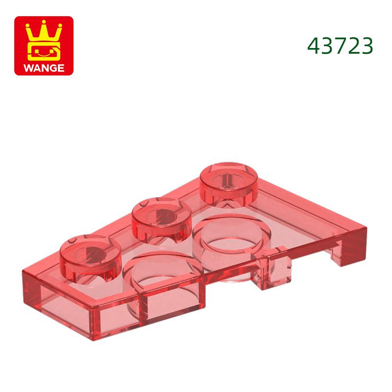 Non-Toxic 156Pcs/Lot 43723 2X3 Left Wedge Plate Building Blocks Moc Accessories Compatible With Bricks Children Toys Gift Box