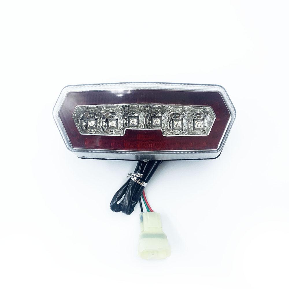 

FYSD мотоцикл светодиодный задний фонарь задний фонарь янтарный указатель поворота красный стоп-сигнал свет 12 В водонепроницаемый для HONDA MSX /Grom 125 чистый