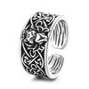 Fashionable Cartoon Nine-tailed Fox Ring for the Same Craftsmanship and Cold Style Simple Hand Jewelry