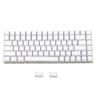 YMDK White Black Dolci Thick PBT 84 68 64 Blank Keyset OEM Profile Keycaps for MX Mechanical Keyboards Keychron K2 K6 Keycool Tada68 YD64 (White)
