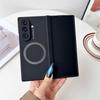 Flip Case for Samsung Galaxy Z Fold7 Fold6 Fold5 Magsafe,with Hinge Protection & Magnetic Adsorption Shockproof Hard Shell Cover Phone Bumpers