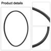 1pcs 5M400 Lathe Belt Lathe Drive Belt Lathe Motor Belt V-Belt Wide Angle Belt High Tensile Strength Driving Lathe V-Belt