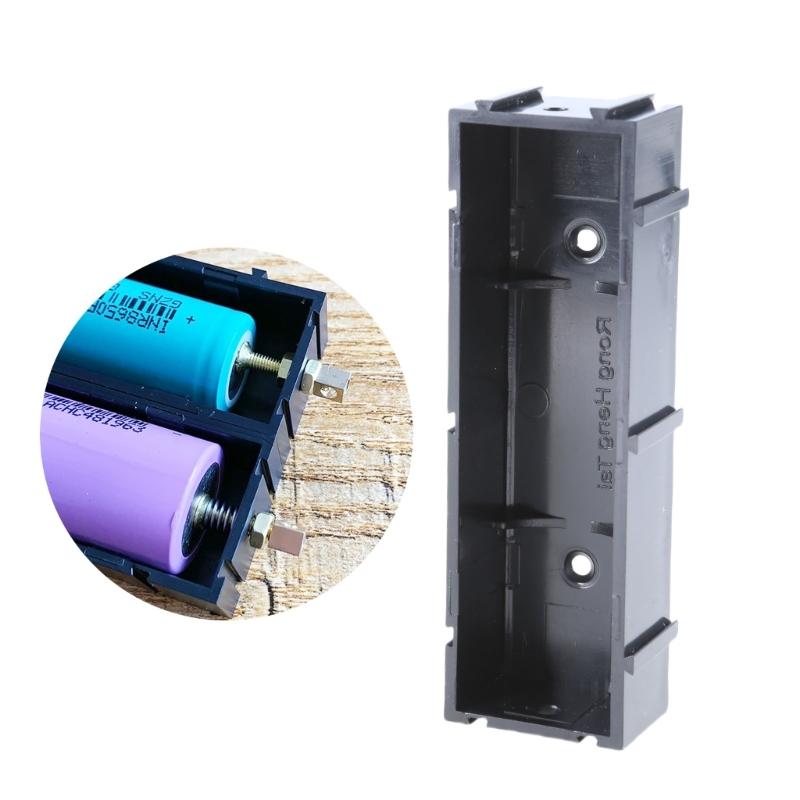 21700 Splicable Battery Holder Kit With Copper Strips, 10Pack Modulars Snap Together Slots for Electronics