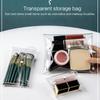 Portable Clear Cosmetic Bag Transparent Makeup Organizer for Travel and Daily Use