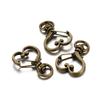 10pcs Cat Heart Snap Hook Trigger Clips Buckles for Keychain Lobster Lobster Clasp Hooks for Key Ring Clasp Jewelry Accessories
