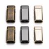 Louleur Magnetic Clasps Bracelets Connector End Clasp Flat Leather Cord Lazy Shoelace Buckle Jewelry Findings Magnets Fasteners