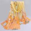 10 Colors Fashion Women Chiffon Scarf Polyester Print Autumn Summer Pattern Silk Scarves Shawl