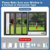 Retractable AC Exhaust Hose Window Baffle Adjustable Window Sealing Plate  Window Installation